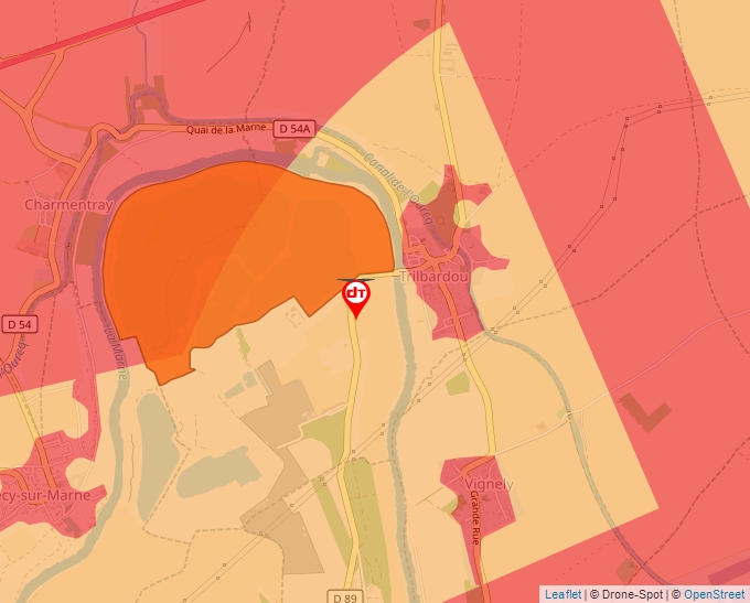 Carte Géoportail pour les drones de loisir