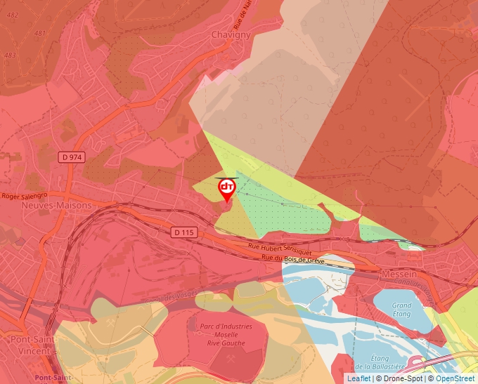 Carte Géoportail pour les drones de loisir