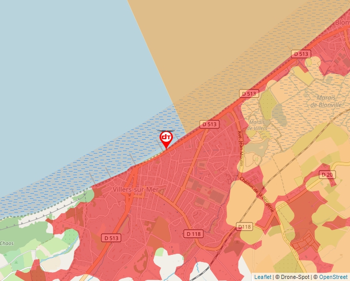 Carte Géoportail pour les drones de loisir