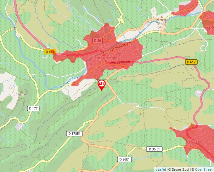 Carte Géoportail pour les drones de loisir