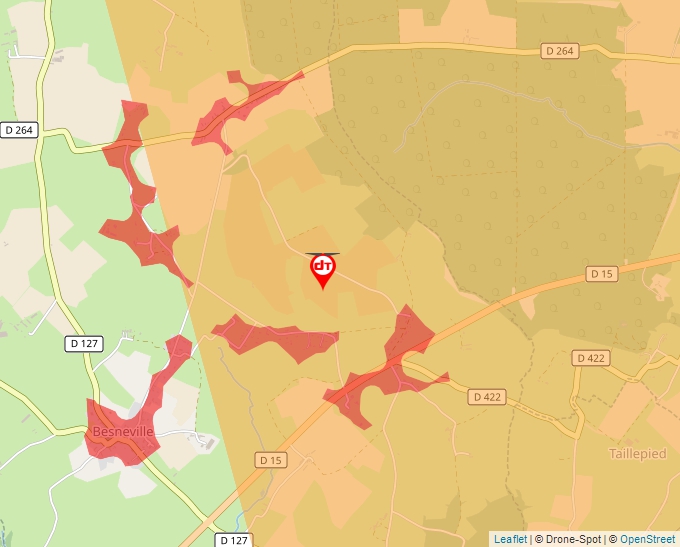 Carte Géoportail pour les drones de loisir