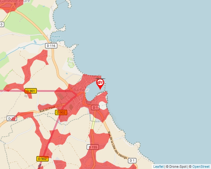 Carte Géoportail pour les drones de loisir