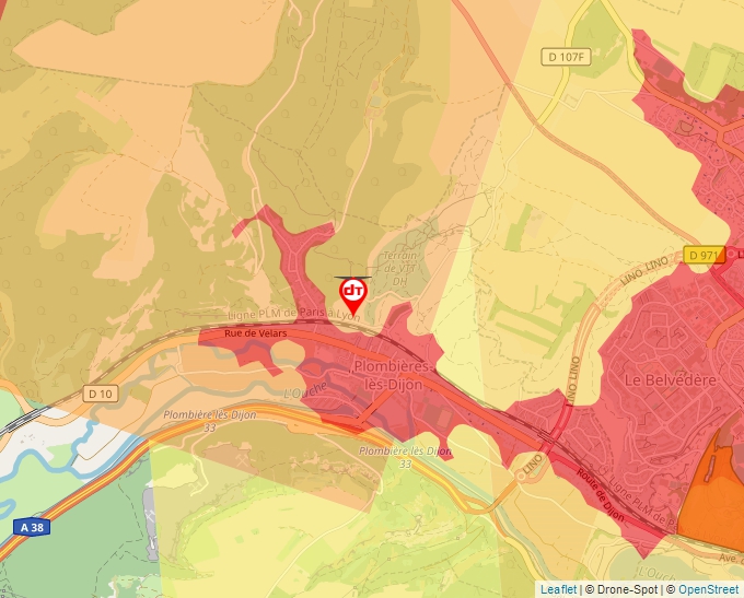 Carte Géoportail pour les drones de loisir