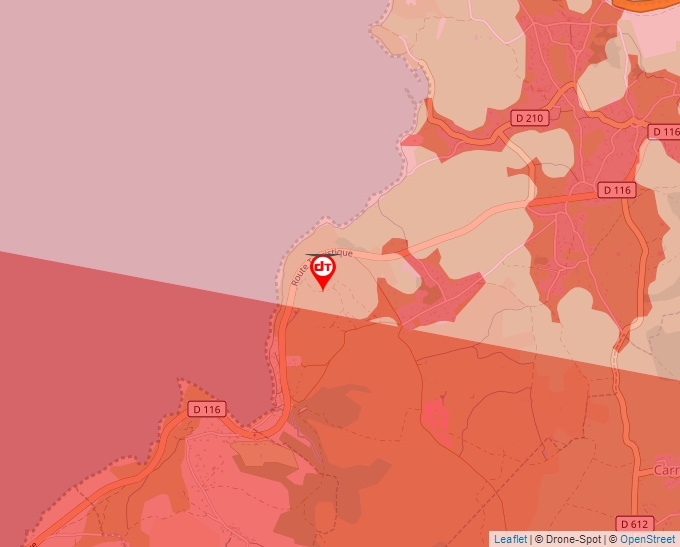 Carte Géoportail pour les drones de loisir