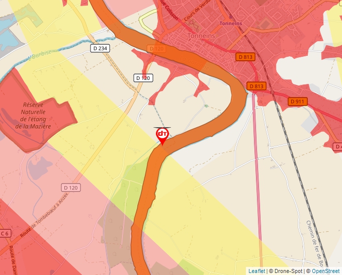 Carte Géoportail pour les drones de loisir