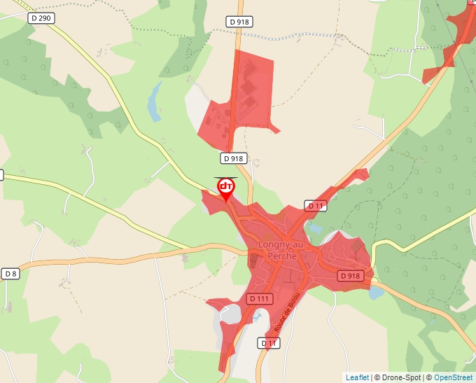 Carte Géoportail pour les drones de loisir