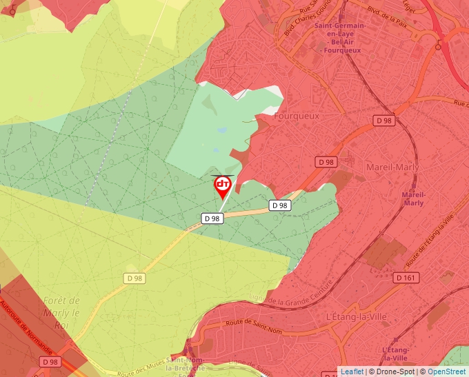 Carte Géoportail pour les drones de loisir