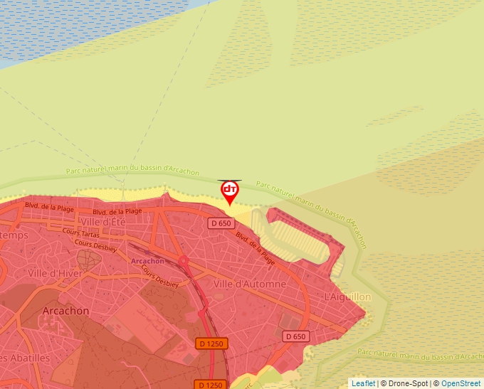 Carte Géoportail pour les drones de loisir