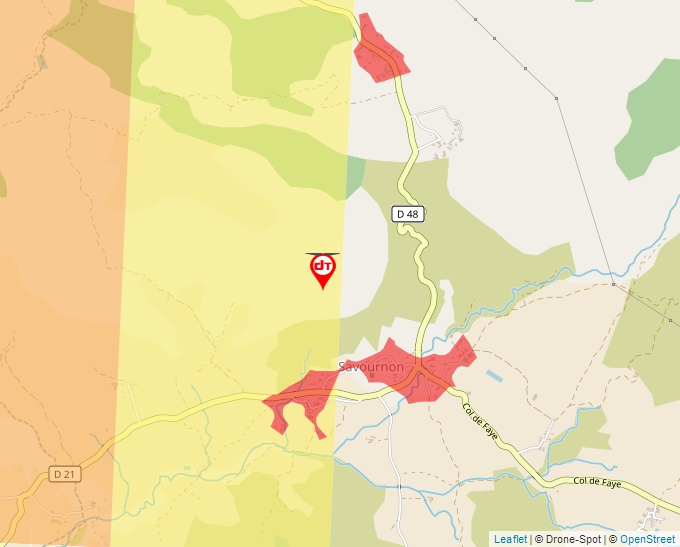 Carte Géoportail pour les drones de loisir