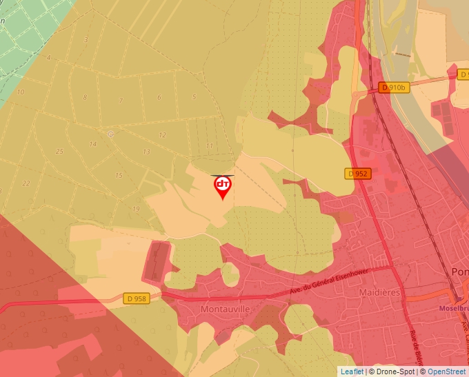 Carte Géoportail pour les drones de loisir