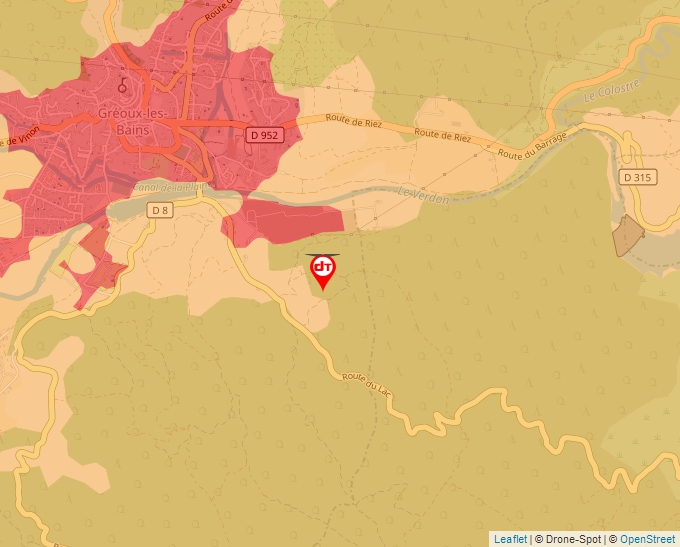 Carte Géoportail pour les drones de loisir