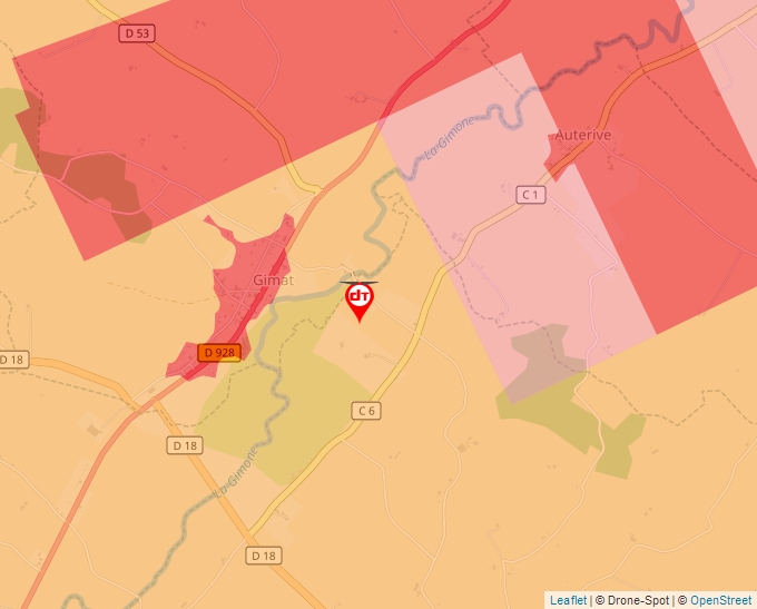 Carte Géoportail pour les drones de loisir