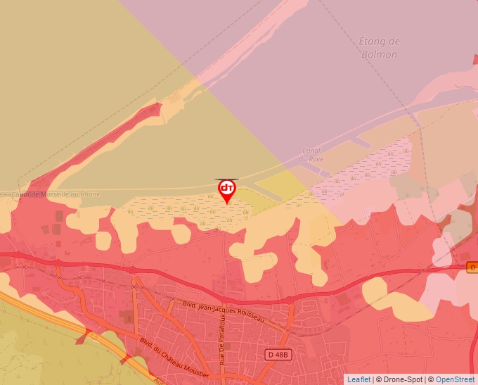 Carte Géoportail pour les drones de loisir