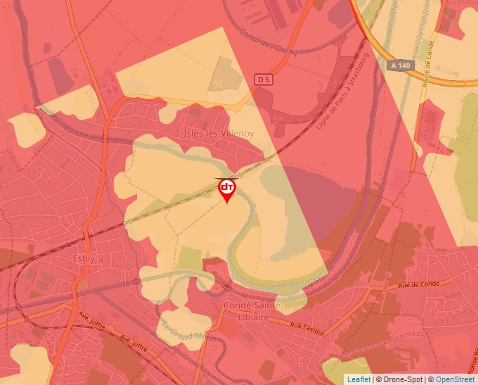 Carte Géoportail pour les drones de loisir