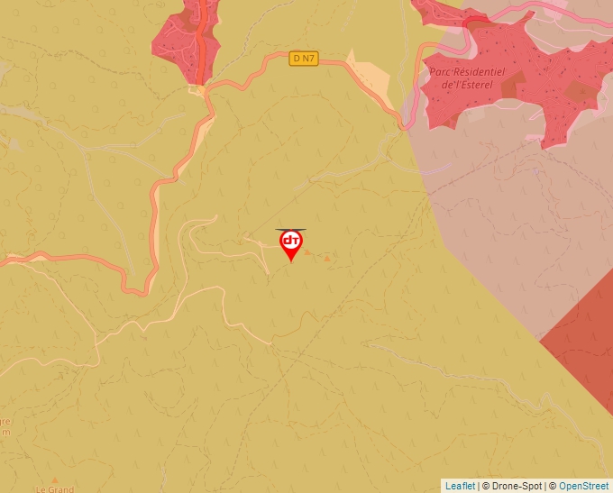 Carte Géoportail pour les drones de loisir