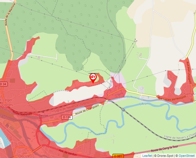 Carte Géoportail pour les drones de loisir