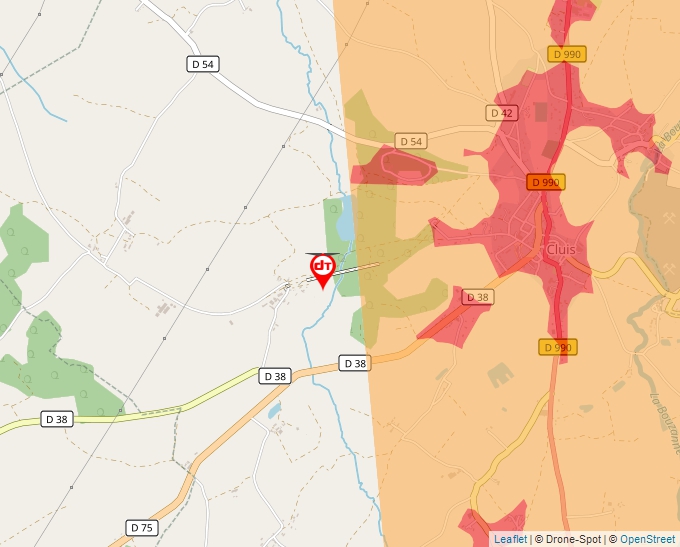 Carte Géoportail pour les drones de loisir