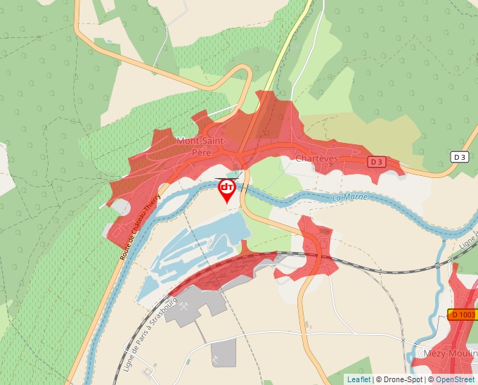 Carte Géoportail pour les drones de loisir