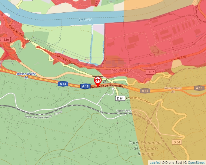 Carte Géoportail pour les drones de loisir