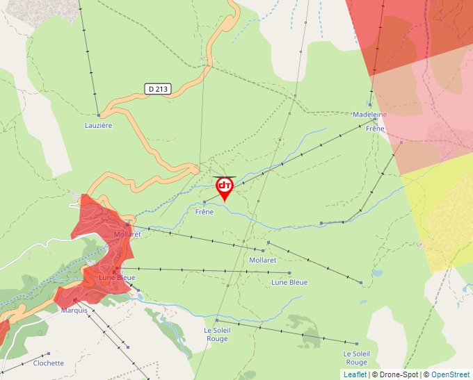 Carte Géoportail pour les drones de loisir