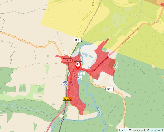 Carte Géoportail pour les drones de loisir