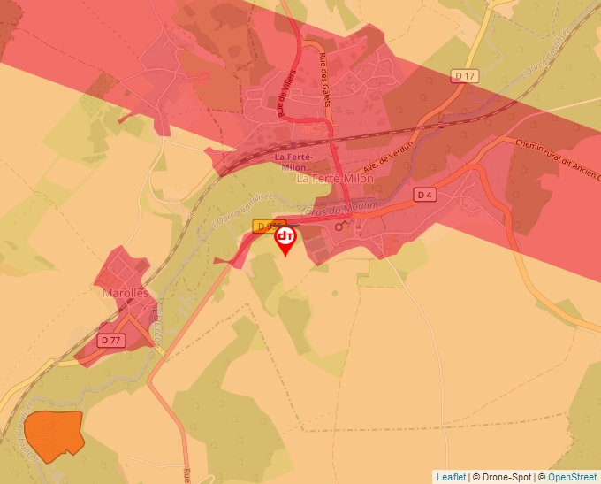 Carte Géoportail pour les drones de loisir