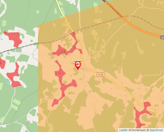 Carte Géoportail pour les drones de loisir