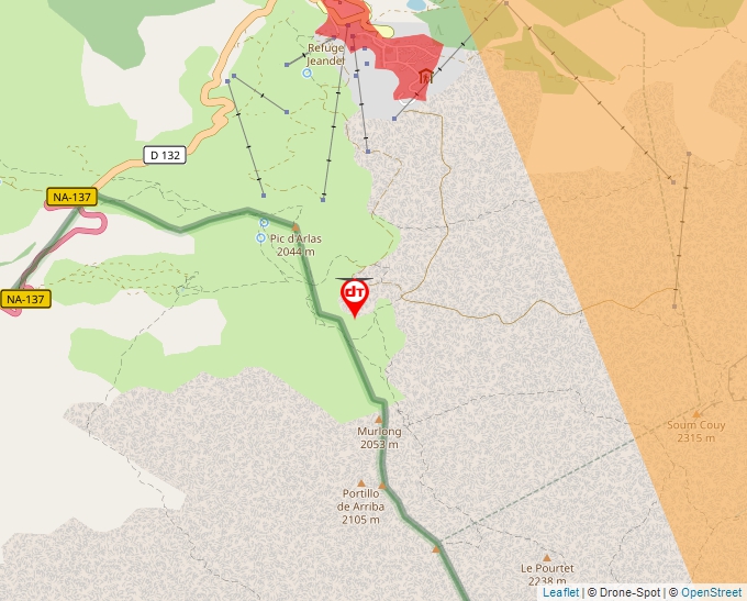 Carte Géoportail pour les drones de loisir