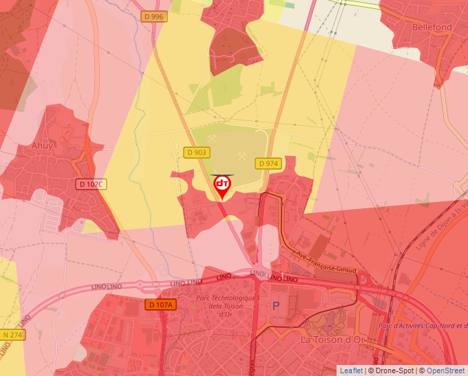 Carte Géoportail pour les drones de loisir