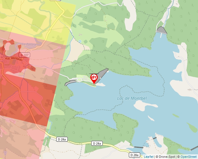 Carte Géoportail pour les drones de loisir