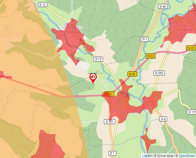 Carte Géoportail pour les drones de loisir