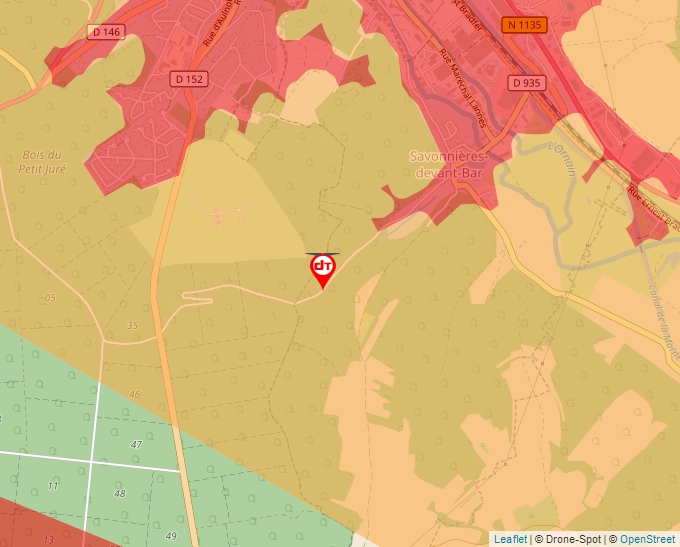 Carte Géoportail pour les drones de loisir