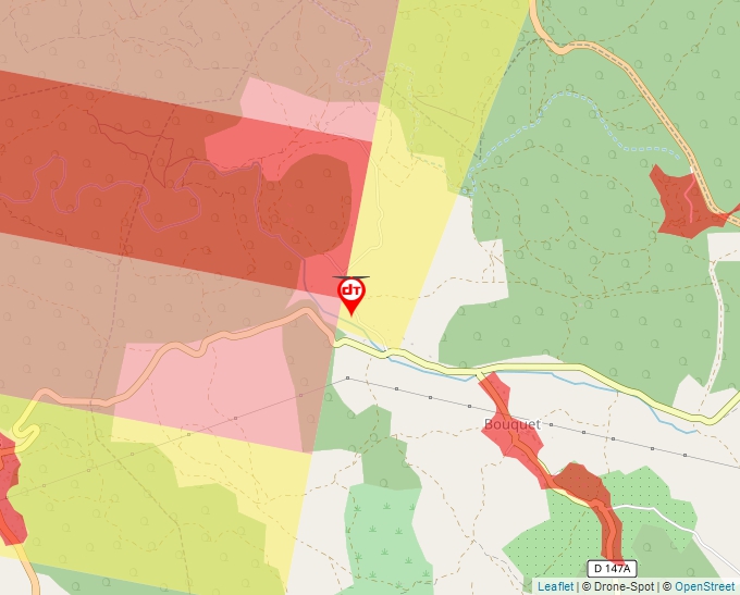 Carte Géoportail pour les drones de loisir