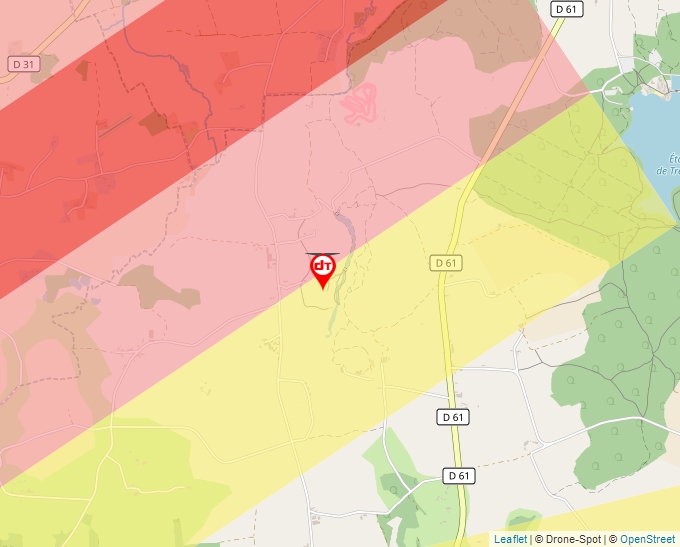 Carte Géoportail pour les drones de loisir