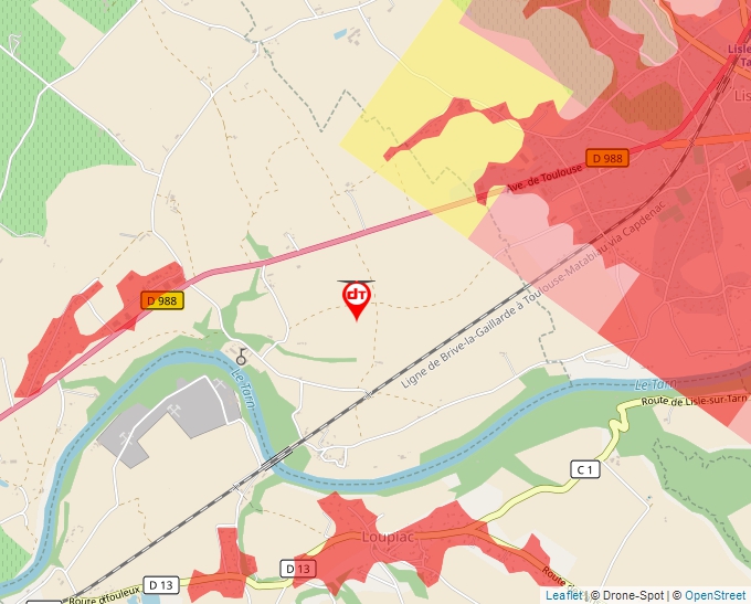 Carte Géoportail pour les drones de loisir