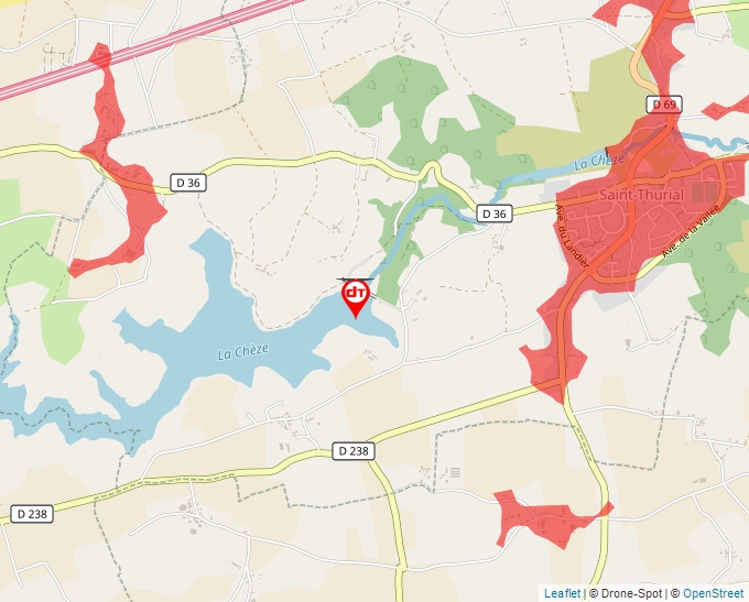 Carte Géoportail pour les drones de loisir