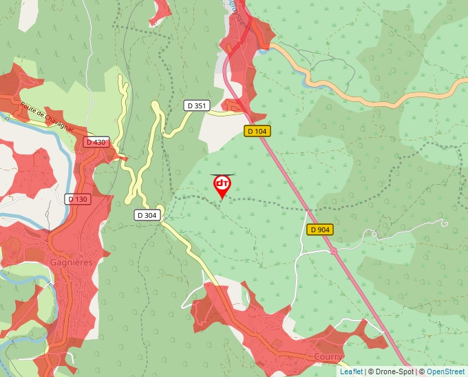 Carte Géoportail pour les drones de loisir