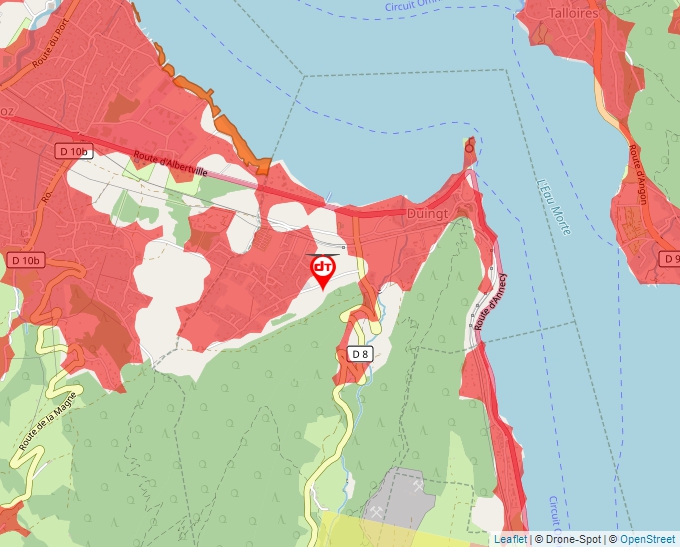 Carte Géoportail pour les drones de loisir