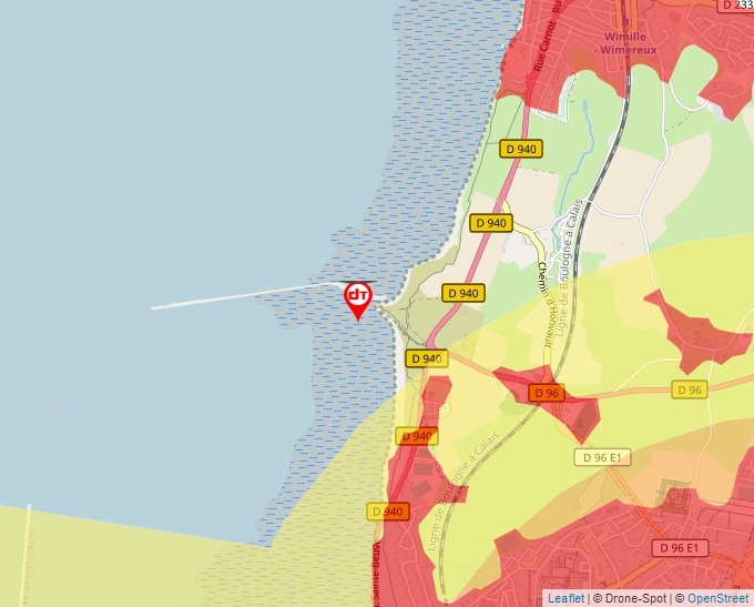 Carte Géoportail pour les drones de loisir