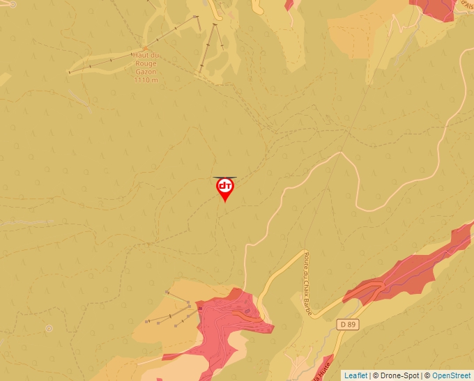 Carte Géoportail pour les drones de loisir
