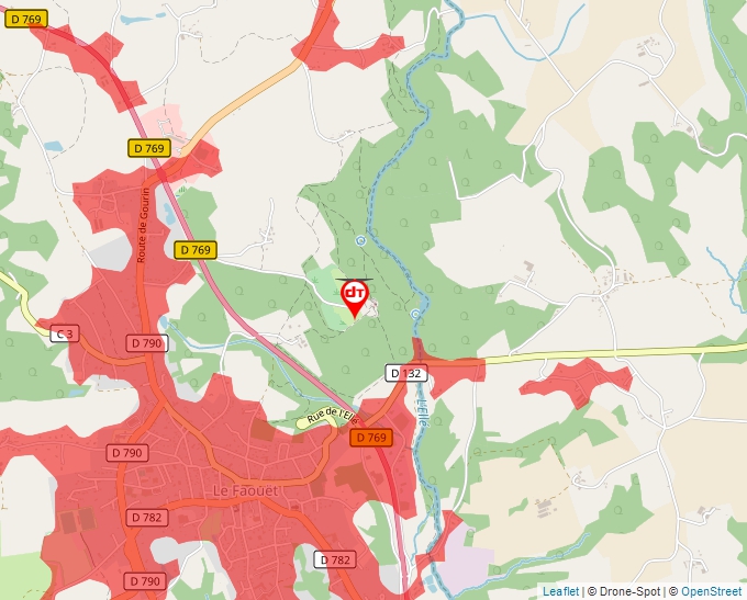 Carte Géoportail pour les drones de loisir