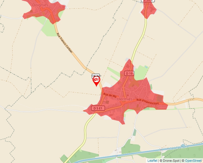 Carte Géoportail pour les drones de loisir