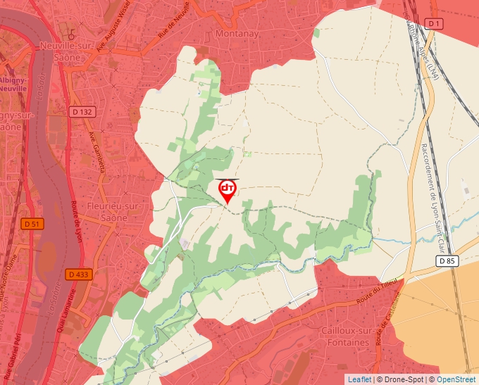 Carte Géoportail pour les drones de loisir