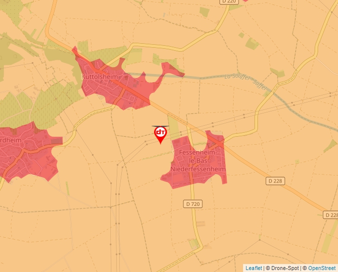 Carte Géoportail pour les drones de loisir