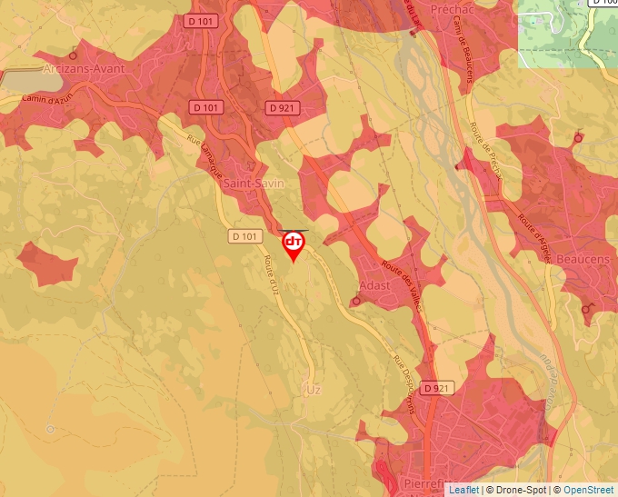 Carte Géoportail pour les drones de loisir