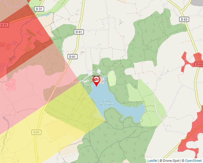 Carte Géoportail pour les drones de loisir