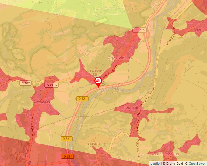 Carte Géoportail pour les drones de loisir