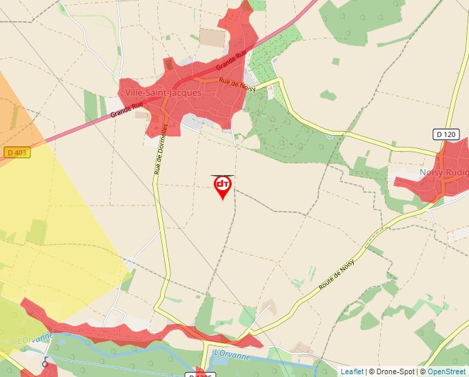 Carte Géoportail pour les drones de loisir