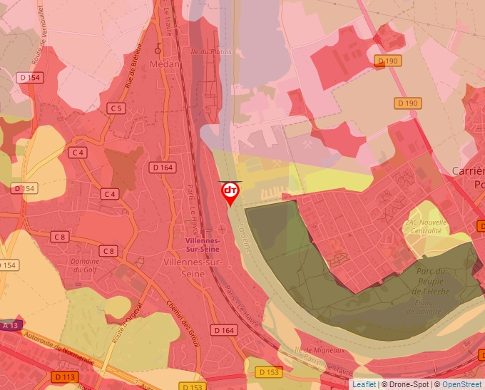 Carte Géoportail pour les drones de loisir