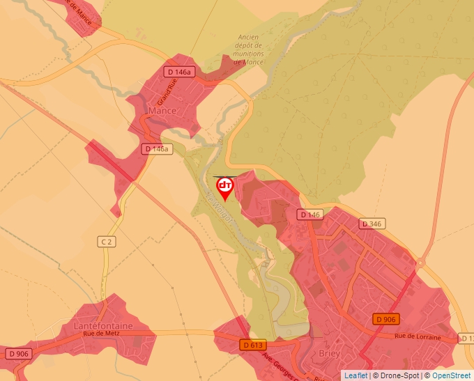 Carte Géoportail pour les drones de loisir